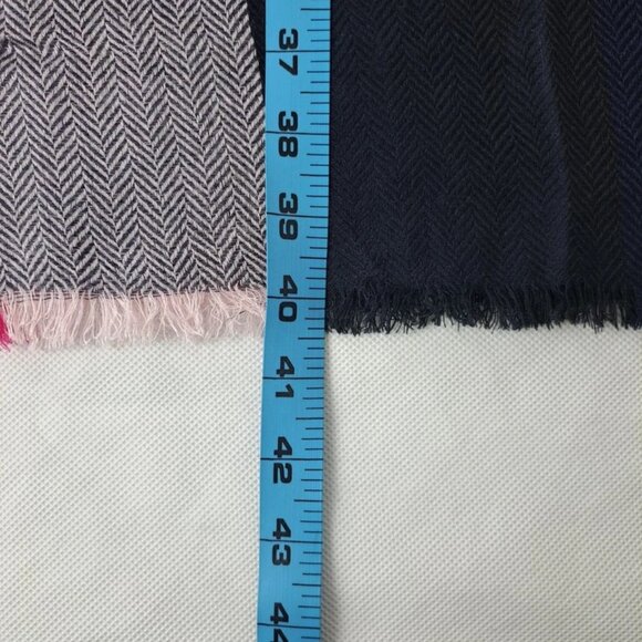 BURBERRY Classic Nova Check Pashmina Knit Cashmere Fringe Multicolor SHAWL - Picture 7 of 8